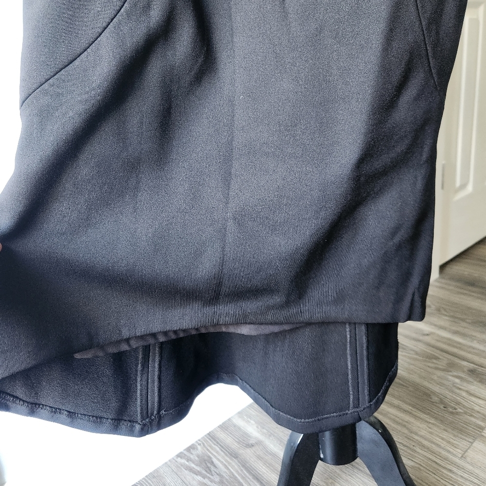 Tracy Reese Neoprene Hi Low Black Dress 6 - Picture 5 of 11
